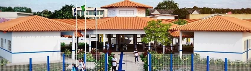 Nova escola municipal da sede de Rancho Queimado