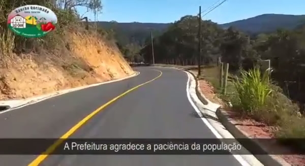 Entrega de Pavimentação Asfáltica entre Morro Chato e Rio Bonito